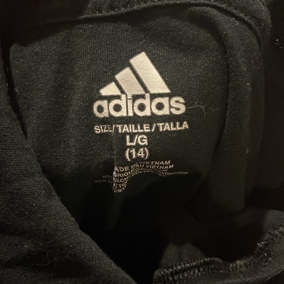 Adidas Long Sleeve Hooded T-Shirt Multi Colored - Picture 3 of 3